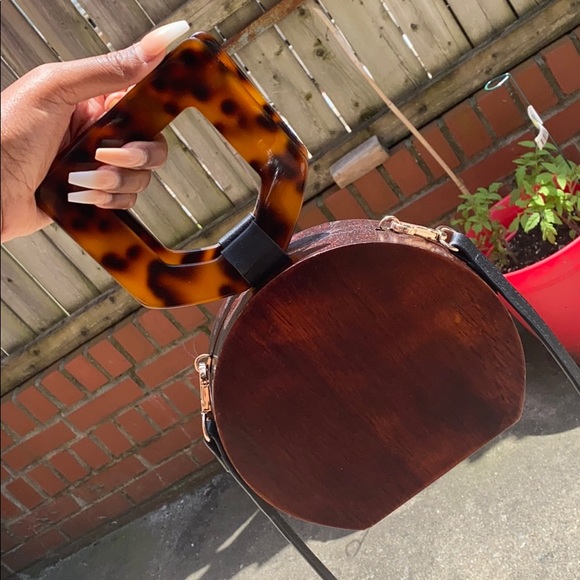 Zara Handbags - Zara Wooden Handbag